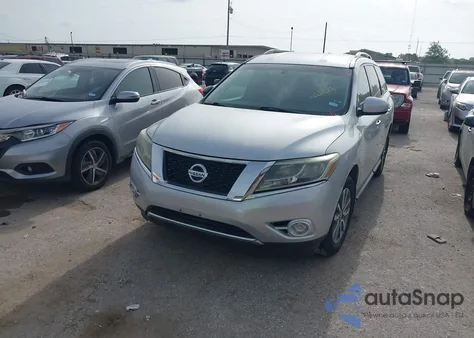 2014 Nissan Pathfinder Sv из США, поврежденный, VIN 5N1AR2MNXEC637183